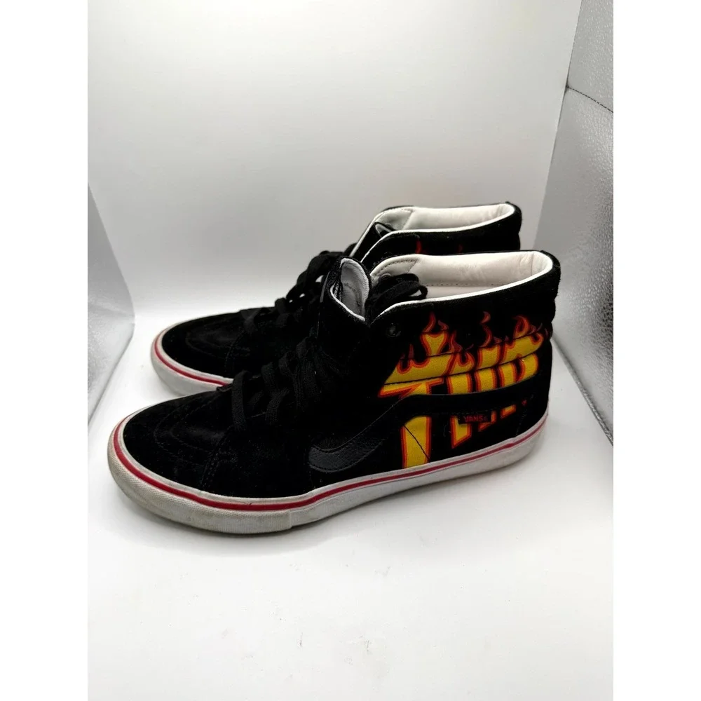 Vans x Thrasher Sk8-Hi Pro Sample VN0A347TOTE Mens 12 Sneakers Black Skate Shoes